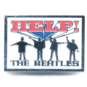 The Beatles - Help! Pin Badge ryhmässä MERCHANDISE / Merch / Pop-Rock @ Bengans Skivbutik AB (5537434)