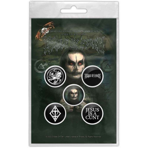 Cradle Of Filth - Hammer Of The Witches/Dani Button Badge ryhmässä MERCHANDISE @ Bengans Skivbutik AB (5537458)