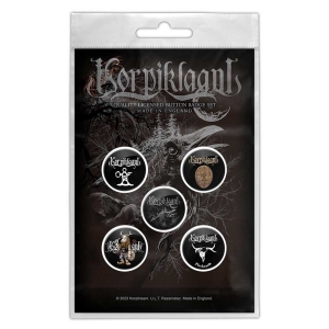 Korpiklaani - Raven Button Badge Pack ryhmässä MERCHANDISE @ Bengans Skivbutik AB (5537468)