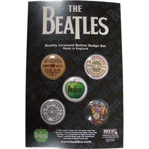 The Beatles - Sgt Pepper Button Badge Pack ryhmässä MERCHANDISE @ Bengans Skivbutik AB (5537491)