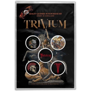 Trivium - In The Court Of The Dragon Button Badge ryhmässä MERCHANDISE @ Bengans Skivbutik AB (5537496)