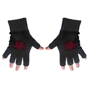 Death - Logo Fingerless Gloves ryhmässä MERCHANDISE @ Bengans Skivbutik AB (5537579)