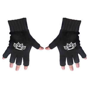 Five Finger Death Punch - Logo Fingerless Gloves ryhmässä MERCHANDISE @ Bengans Skivbutik AB (5537582)