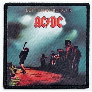 Ac/Dc - Let There Be Rock Printed Patch ryhmässä MERCHANDISE @ Bengans Skivbutik AB (5537645)