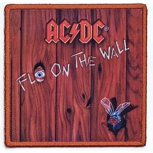 Ac/Dc - Fly On The Wall Printed Patch ryhmässä MERCHANDISE @ Bengans Skivbutik AB (5537648)