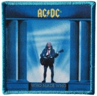 Ac/Dc - Patch Who Made Who Printed  (8,9 X ryhmässä MERCH / Minsishops-merch / Ac/Dc @ Bengans Skivbutik AB (5537649)