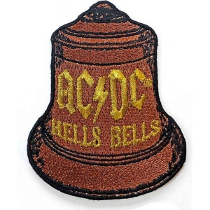 Ac/Dc - Hells Bells Woven Patch ryhmässä MERCHANDISE @ Bengans Skivbutik AB (5537652)