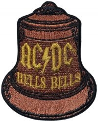 Ac/Dc - Patch Hells Bells (8,1 X 6,4 Cm) ryhmässä MERCH / Minsishops-merch / Ac/Dc @ Bengans Skivbutik AB (5537652)