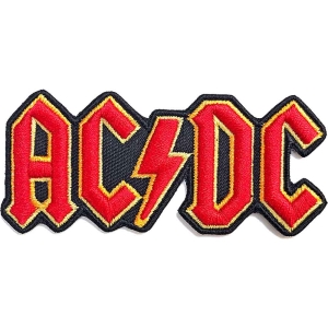 Ac/Dc - Cut-Out 3D Logo Woven Patch ryhmässä MERCHANDISE @ Bengans Skivbutik AB (5537653)