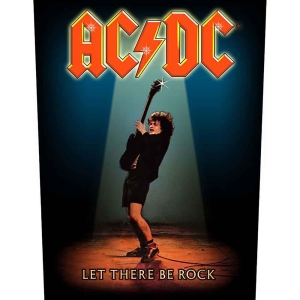 Ac/Dc - Let There Be Rock Back Patch ryhmässä MERCHANDISE @ Bengans Skivbutik AB (5537675)