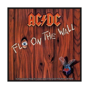 Ac/Dc - Fly On The Wall Standard Patch ryhmässä MERCHANDISE @ Bengans Skivbutik AB (5537688)