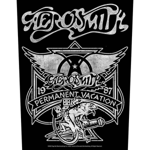 Aerosmith - Permanent Vacation Back Patch ryhmässä MERCHANDISE @ Bengans Skivbutik AB (5537693)