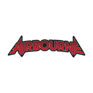 Airbourne - Logo Cut Out Standard Patch ryhmässä MERCHANDISE / Merch / Hårdrock @ Bengans Skivbutik AB (5537697)