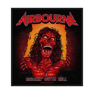 Airbourne - Breakin' Outta Hell Standard Patch ryhmässä MERCHANDISE @ Bengans Skivbutik AB (5537698)