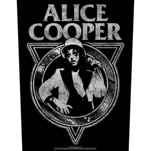 Alice Cooper - Snakeskin Back Patch ryhmässä MERCHANDISE @ Bengans Skivbutik AB (5537704)