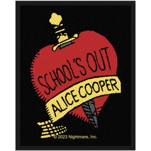 Alice Cooper - School's Out Standard Patch ryhmässä MERCHANDISE @ Bengans Skivbutik AB (5537707)