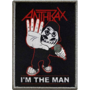 Anthrax - I'm The Man Printed Patch ryhmässä MERCHANDISE @ Bengans Skivbutik AB (5537719)