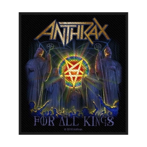 Anthrax - For All Kings Standard Patch ryhmässä MERCHANDISE @ Bengans Skivbutik AB (5537724)