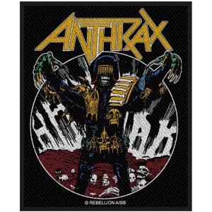 Anthrax - Judge Death Standard Patch ryhmässä MERCHANDISE @ Bengans Skivbutik AB (5537725)