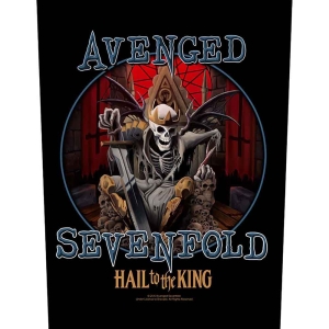 Avenged Sevenfold - Hail To The King Back Patch ryhmässä MERCHANDISE @ Bengans Skivbutik AB (5537729)