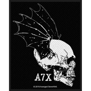 Avenged Sevenfold - Skull Profile Standard Patch ryhmässä MERCHANDISE @ Bengans Skivbutik AB (5537737)