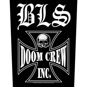 Black Label Society - Doom Crew Back Patch ryhmässä MERCHANDISE @ Bengans Skivbutik AB (5537743)