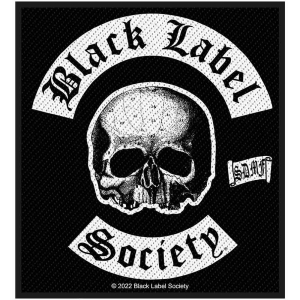 Black Label Society - Sdmf Standard Patch ryhmässä MERCHANDISE / Merch / Hårdrock @ Bengans Skivbutik AB (5537744)