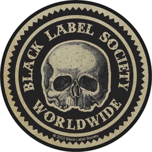 Black Label Society - Worldwide Standard Patch ryhmässä MERCHANDISE / Merch / Hårdrock @ Bengans Skivbutik AB (5537745)