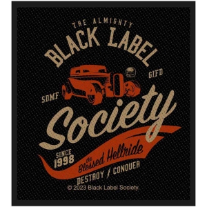 Black Label Society - The Blessed Hellride Standard Patch ryhmässä MERCHANDISE @ Bengans Skivbutik AB (5537747)