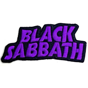 Black Sabbath - Cut-Out Wavy Logo Woven Patch ryhmässä MERCHANDISE @ Bengans Skivbutik AB (5537749)