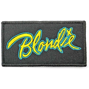 Blondie - Ettb Logo Woven Patch ryhmässä MERCHANDISE @ Bengans Skivbutik AB (5537766)