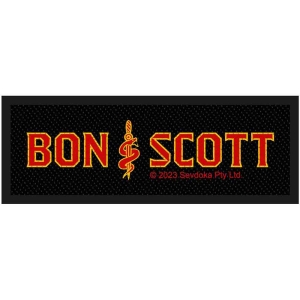 Bon Scott - Brother Snake Standard Patch ryhmässä MERCHANDISE @ Bengans Skivbutik AB (5537778)