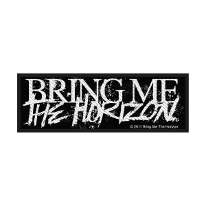 Bring Me The Horizon - Horror Logo Standard Patch ryhmässä MERCHANDISE / Merch / Hårdrock @ Bengans Skivbutik AB (5537780)