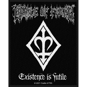 Cradle Of Filth - Existence Is Futile Standard Patch ryhmässä MERCHANDISE @ Bengans Skivbutik AB (5537801)