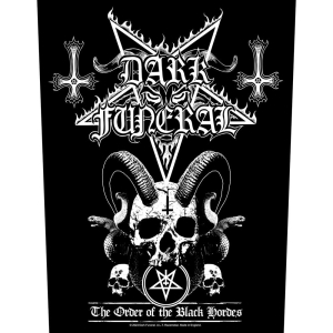 Dark Funeral - Order Of The Black Hordes Back Patch ryhmässä MERCHANDISE @ Bengans Skivbutik AB (5537806)