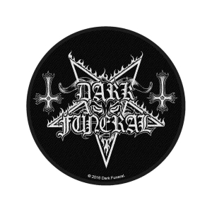 Dark Funeral - Circular Logo Standard Patch ryhmässä MERCHANDISE @ Bengans Skivbutik AB (5537808)