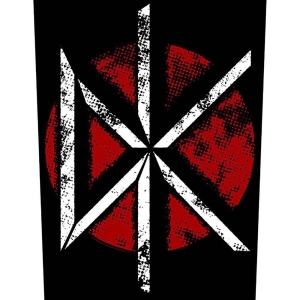 Dead Kennedys - Vtge Dk Logo Back Patch ryhmässä MERCHANDISE @ Bengans Skivbutik AB (5537820)