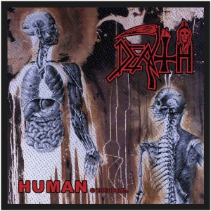 Death - Human Standard Patch ryhmässä MERCHANDISE @ Bengans Skivbutik AB (5537827)