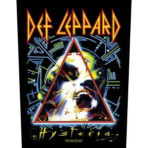 Def Leppard - Hysteria Back Patch ryhmässä MERCHANDISE @ Bengans Skivbutik AB (5537829)