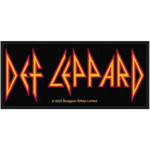 Def Leppard - Logo Standard Patch ryhmässä MERCHANDISE @ Bengans Skivbutik AB (5537830)