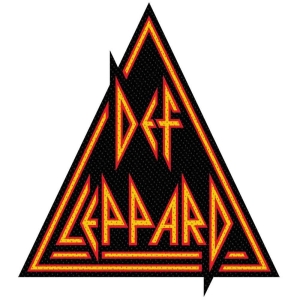 Def Leppard - Logo Cut Out Standard Patch ryhmässä MERCHANDISE @ Bengans Skivbutik AB (5537832)