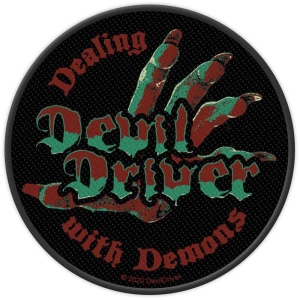 Devildriver - Dealing With Demons Standard Patch ryhmässä MERCHANDISE @ Bengans Skivbutik AB (5537836)