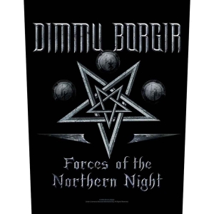 Dimmu Borgir - Forces Of The Northern Night Back Patch ryhmässä MERCHANDISE / Merch / Hårdrock,Norsk Musik @ Bengans Skivbutik AB (5537838)