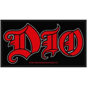 Dio - Logo Standard Patch ryhmässä MERCHANDISE / Merch / Hårdrock @ Bengans Skivbutik AB (5537839)