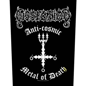 Dissection - Anti-Cosmic Metal Of Death Back Patch ryhmässä MERCHANDISE @ Bengans Skivbutik AB (5537842)