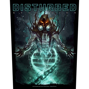 Disturbed - Evolution Back Patch ryhmässä MERCHANDISE / Merch / Hårdrock @ Bengans Skivbutik AB (5537844)