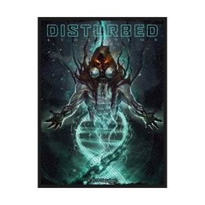 Disturbed - Evolution Hooded Standard Patch ryhmässä MERCHANDISE @ Bengans Skivbutik AB (5537849)