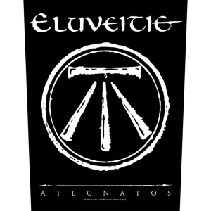 Eluveitie - Ategnatos Back Patch ryhmässä MERCHANDISE / Merch / Hårdrock @ Bengans Skivbutik AB (5537850)