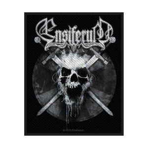 Ensiferum - Skull Standard Patch ryhmässä MERCHANDISE / Merch / Hårdrock @ Bengans Skivbutik AB (5537858)