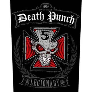 Five Finger Death Punch - Legionary Back Patch ryhmässä MERCHANDISE @ Bengans Skivbutik AB (5537863)